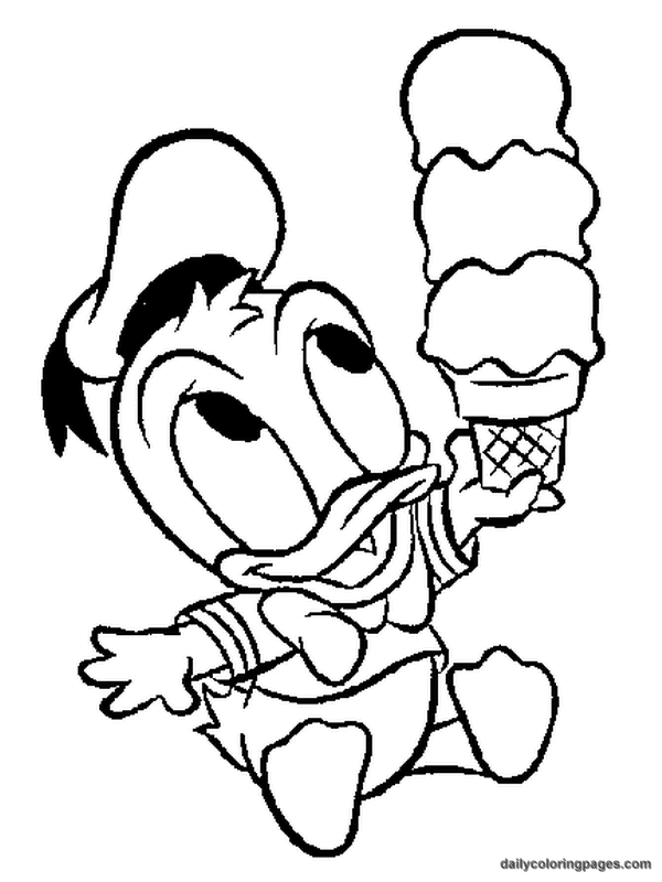 baby disney character coloring pages - photo #12